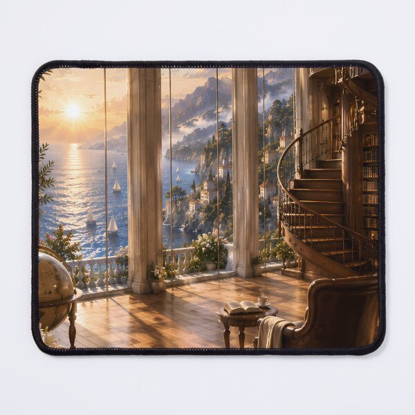 Item preview, The Ocean Library | Where Stories Meet the Sea designed and sold by Genesis-Ink.