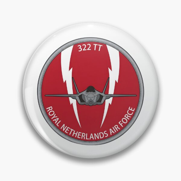 Item preview, RNLAF 322 Squadron: "322 TT" F-35 Lightning II Commemorative Patch designed and sold by CharlieDesings.