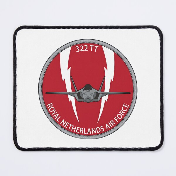 Item preview, RNLAF 322 Squadron: "322 TT" F-35 Lightning II Commemorative Patch designed and sold by CharlieDesings.