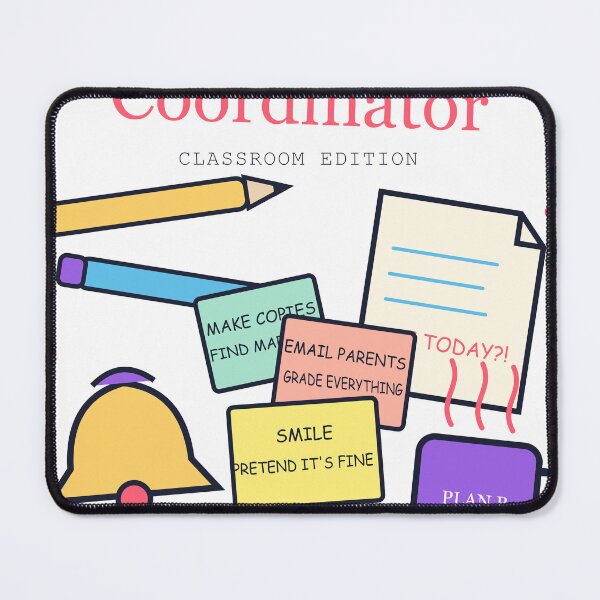 Item preview, Chaos Coordinator: Classroom Edition – Funny Teacher Design designed and sold by FlamoArt.