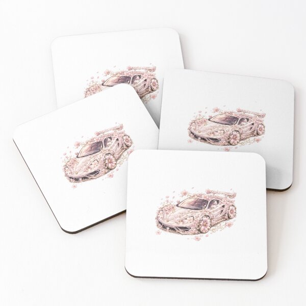 Item preview, Cute Blossom Fantasy Sports Car Sticker designed and sold by blossomfun.