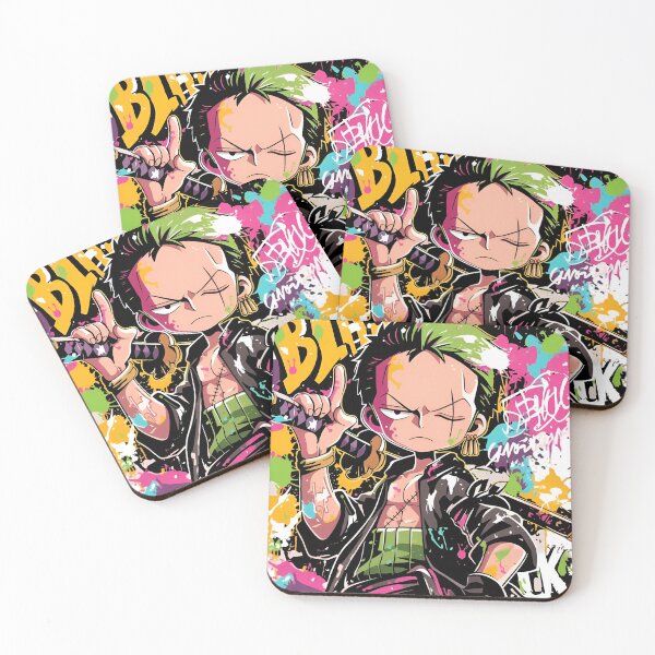 Item preview, Chibi Anime Swordsman Graffiti | Color Splash Street Pop Art Illustration designed and sold by Dyan4.