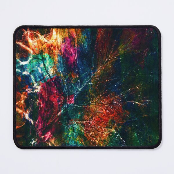 Item preview, Cosmic Autumn Leaf Watercolor Abstract Art designed and sold by WitchyBotanicaArt.