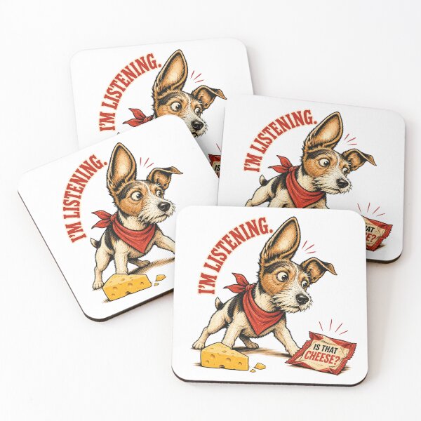 Item preview, Cheese Obsessed Jack Russell Terrier designed and sold by Gentlestate.