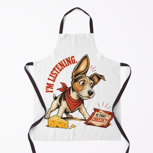 Item preview, Cheese Obsessed Jack Russell Terrier designed and sold by Gentlestate.