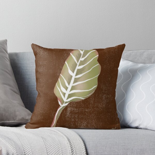 Item preview,  Earthy Brown Tropical Monstera Leaf Art Print designed and sold by altastudio.
