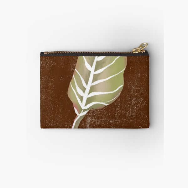 Item preview,  Earthy Brown Tropical Monstera Leaf Art Print designed and sold by altastudio.