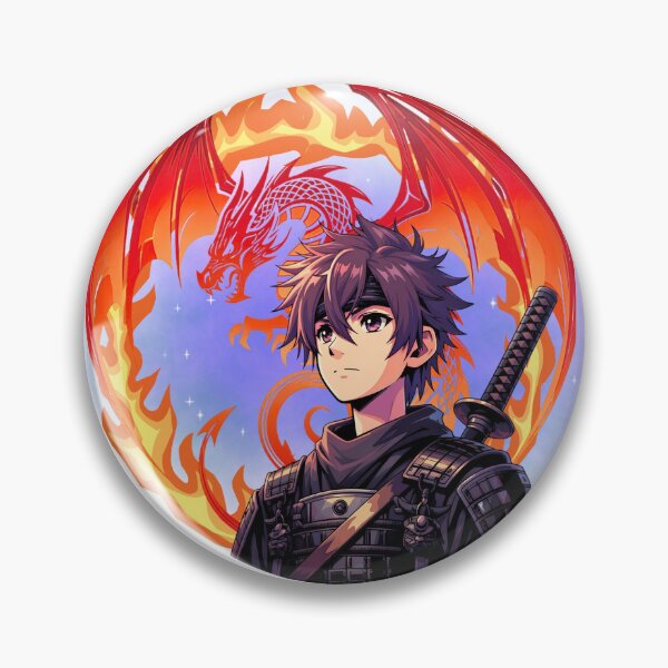 Item preview, Manga warrior and dragon designed and sold by DOMANGA.