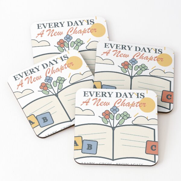 Item preview, Every Day Is a New Chapter – Bookish Teacher Design designed and sold by FlamoArt.
