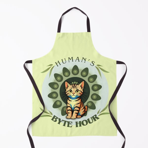 Item preview, Funny Cute Cat Byte Hour Design designed and sold by Holadiseno.