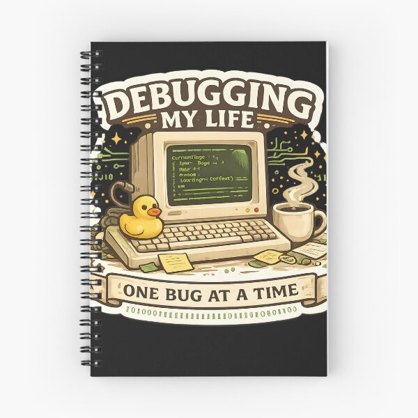 Item preview, Debugging My Life Funny Programmer Sticker | Coding Laptop Decal | Software Developer Gift designed and sold by GenZStickerHub1.