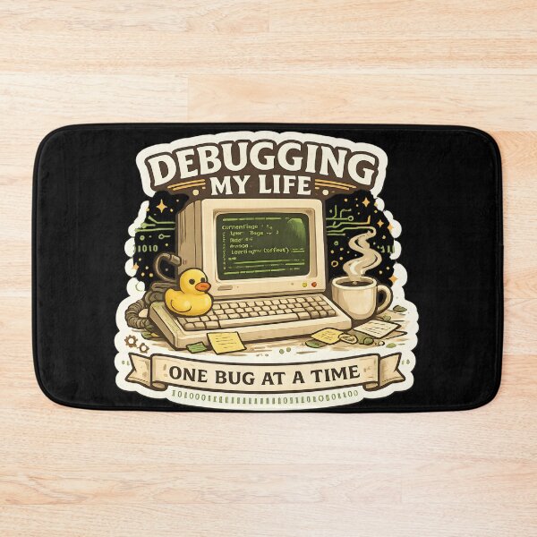 Item preview, Debugging My Life Funny Programmer Sticker | Coding Laptop Decal | Software Developer Gift designed and sold by GenZStickerHub1.