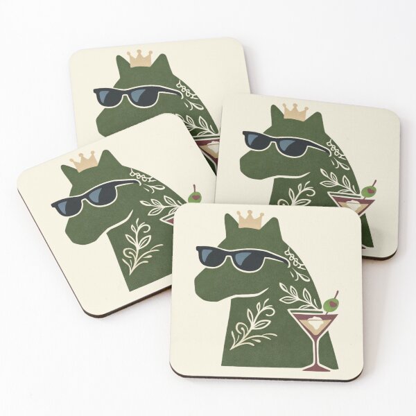 Item preview, Nordic Cool Dala Horse – Scandinavian Calm with a Twist designed and sold by ScanMood.