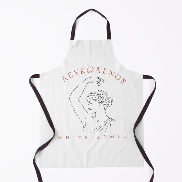 Item preview, Helen of Troy Leukolenos White Armed Line Art designed and sold by Lolik Designs.