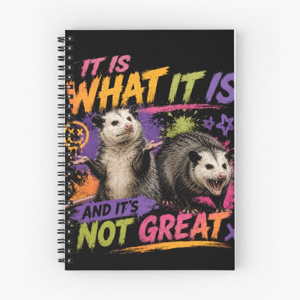 Item preview, It Is What It Is And It's Not Great Opossum Meme Sarcasm Lover designed and sold by RetroMini2026.