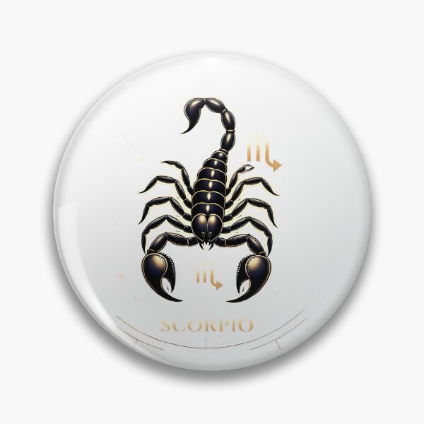 Item preview, Scorpio Black Gold Minimal Scorpion Elegant Zodiac Art designed and sold by Zodiac Celestial Art.