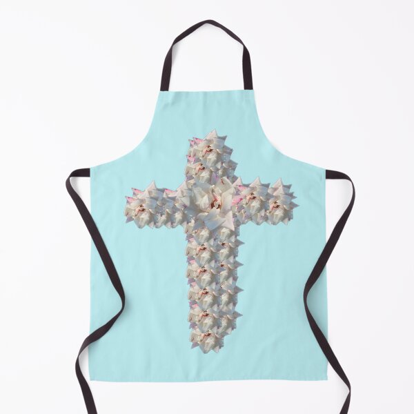 Item preview, white rose cross designed and sold by gracehopelove.