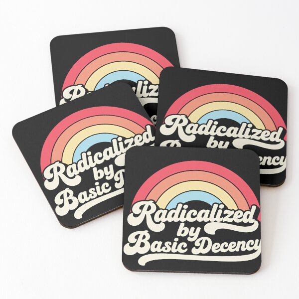 Item preview, Radicalized By Basic Decency Social Justice Progressive Advocate designed and sold by RetroMini2026.