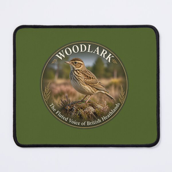 Item preview, WOODLARK – The Fluted Voice of British Heathlands designed and sold by The Digital Compass.
