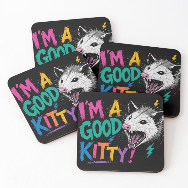 Item preview, I'm A Good Kitty Opossum Possum Marsupial Lover Wildlife designed and sold by RetroMini2026.
