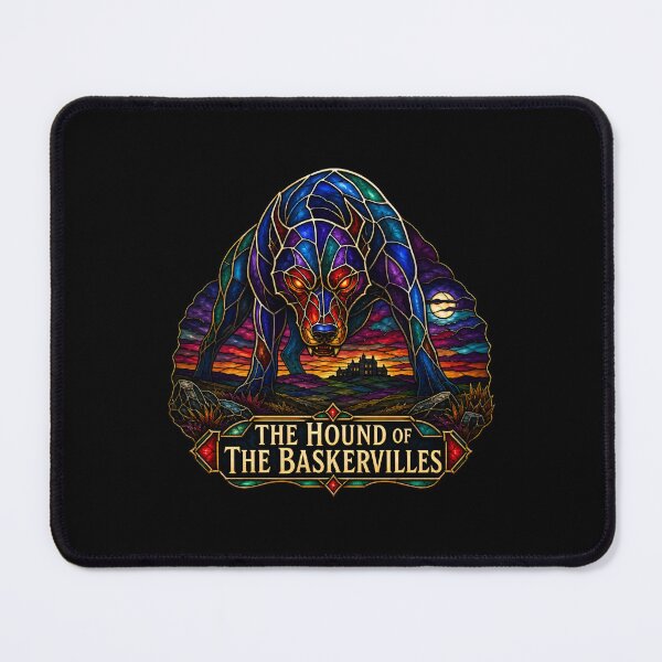 Item preview, The Hound of the Baskervilles – Stained Glass Beast designed and sold by Fenay Designs.