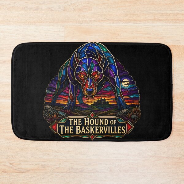 Item preview, The Hound of the Baskervilles – Stained Glass Beast designed and sold by Fenay Designs.
