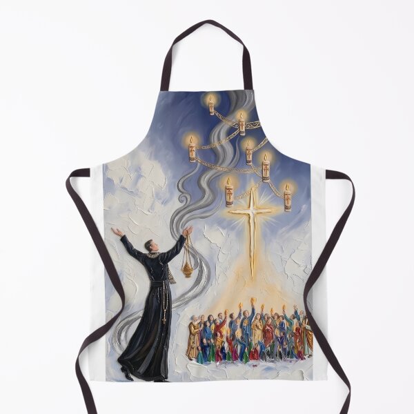Item preview, Spiritual Ascension: Impasto Cross and Praying Congregation designed and sold by MByunArt.