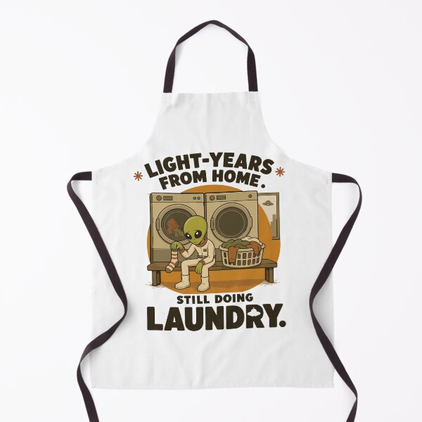 Item preview, Even Aliens Have Laundry Day designed and sold by ANALOG MISCHIEF.