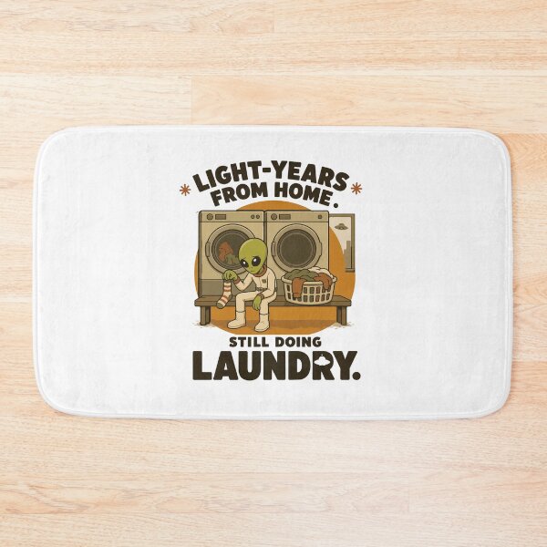 Item preview, Even Aliens Have Laundry Day designed and sold by ANALOG MISCHIEF.
