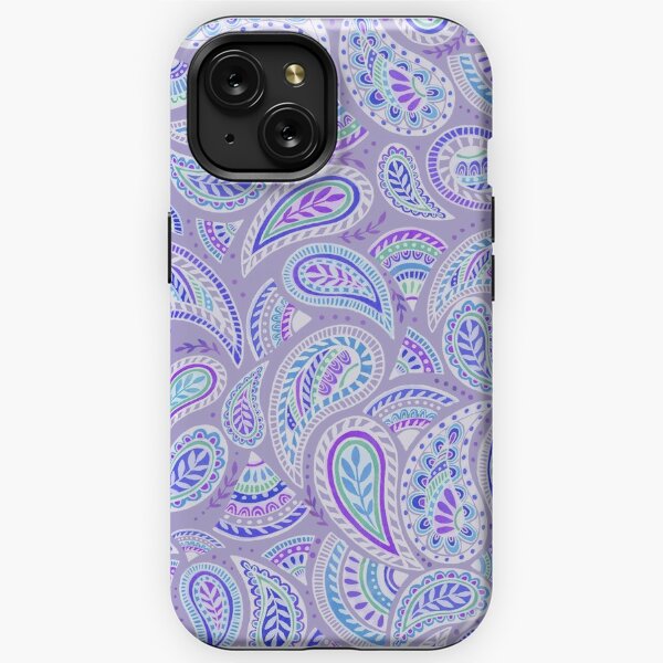 Navy Midshipmen iPhone Paisley Design Clear Case