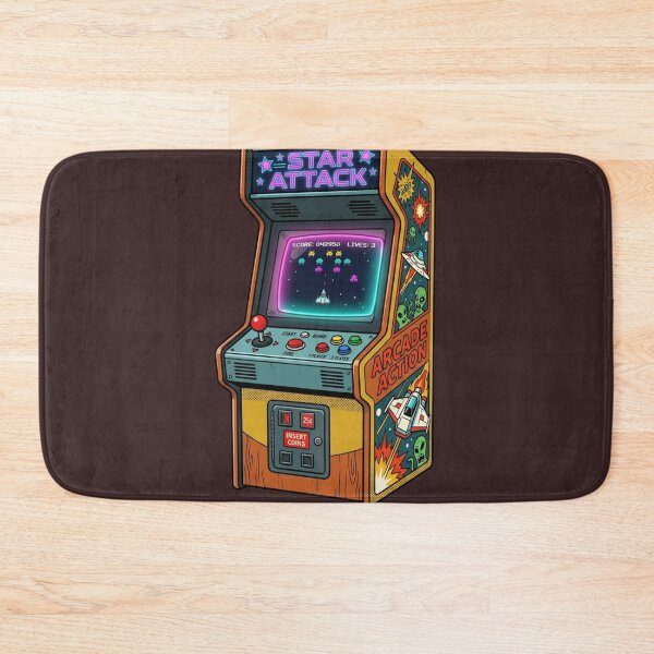 Item preview,  "Retro Arcade Machine Star Attack 80s Gaming Aesthetic" designed and sold by Malalese.
