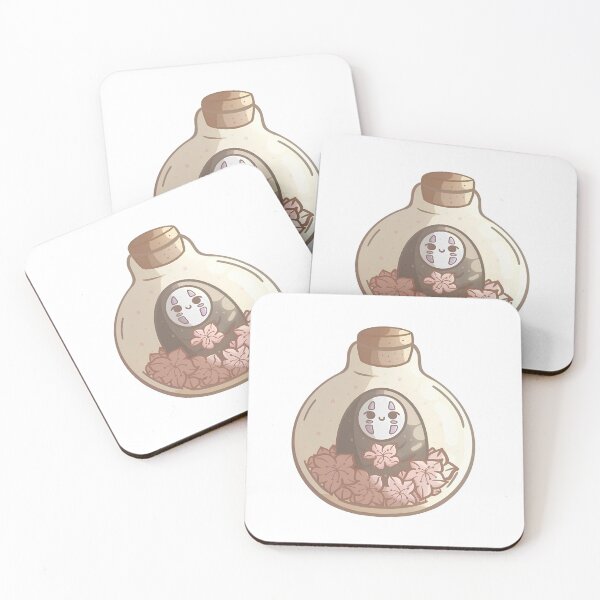Item preview, Cute kawaii art little spirits [[kiki's]] -%[ghiblis]%- on jar aways  designed and sold by Wdanti.