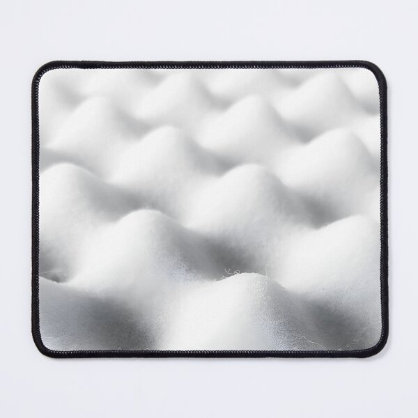 Item preview, Abstract White Wavy Foam Pattern | Minimalist 3D Geometric Ripples Wall Art | Clean Modern Studio Texture Print | Nordic Style Monochrome Soft Grid Poster designed and sold by SergioMiklos.