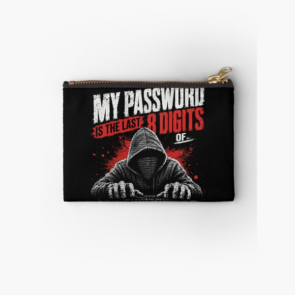 Item preview, My Password Is The Last 8 Digits Of 52034731 Cybersecurity Hacker Programmer IT Professional designed and sold by RetroMini2026.
