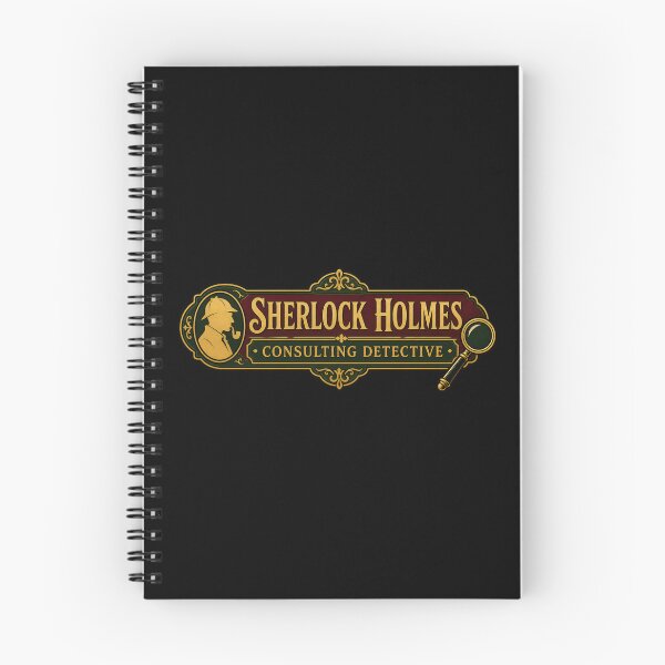 Item preview, Sherlock Holmes Consulting Detective – Gilded Plaque designed and sold by Fenay Designs.