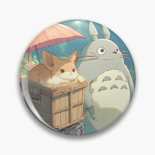 Item preview, Cute kawaii art toro cat [[totoros]] enjoy -%[ghiblis]%- spring aways  designed and sold by Wdanti.