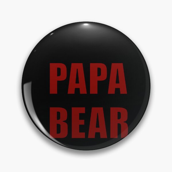 Item preview, PAPA BEAR designed and sold by halibutgoatramb.