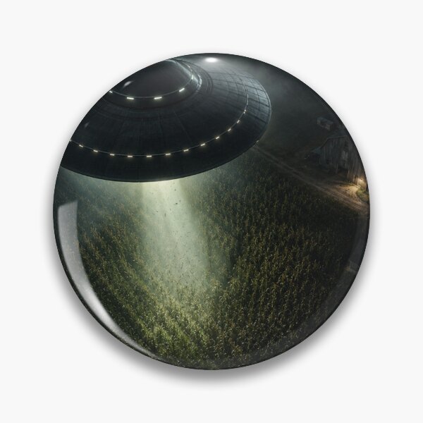 Item preview, Silent Visitors Over the Cornfield designed and sold by WeirdNightCo.