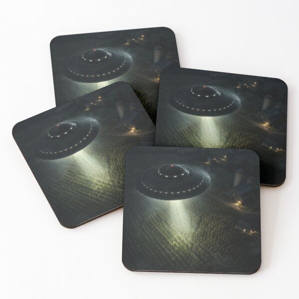 Item preview, Silent Visitors Over the Cornfield designed and sold by WeirdNightCo.