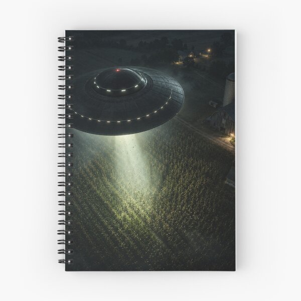Item preview, Silent Visitors Over the Cornfield designed and sold by WeirdNightCo.
