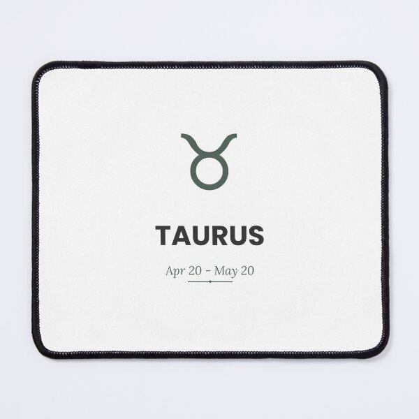 Item preview, Taurus Zodiac Sign Typography Design designed and sold by CipherCrawler.