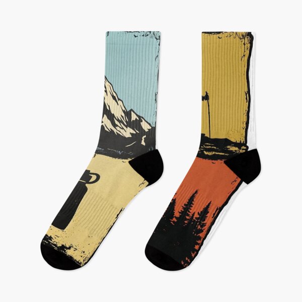 Item preview, Vintage Outdoor Adventure Four-Panel Sticker designed and sold by GabeMountainArt.