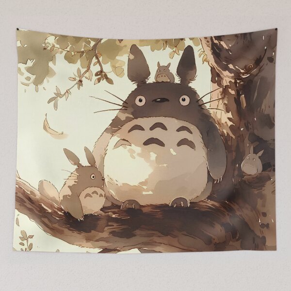 Item preview, kawaii toro [[totoros]]  -%[ghiblis]%-hanging on tree aways  designed and sold by Wdanti.