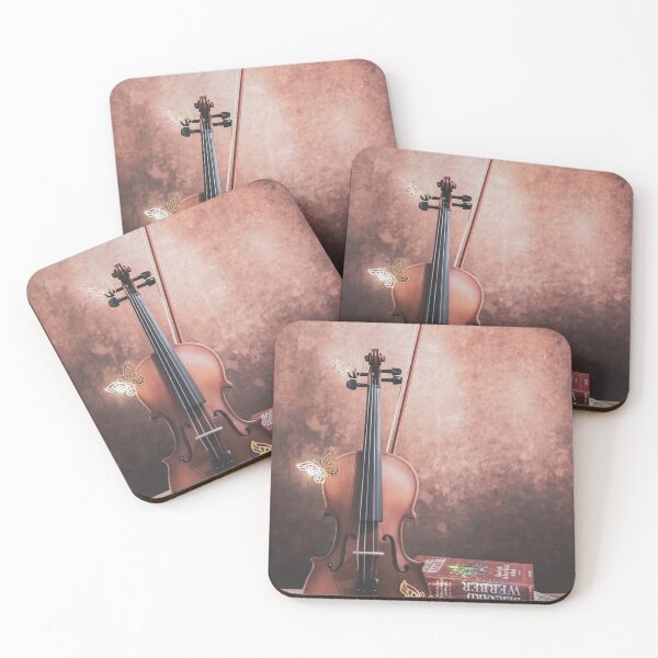 Item preview, violin book butterfly designed and sold by Cheneuil.