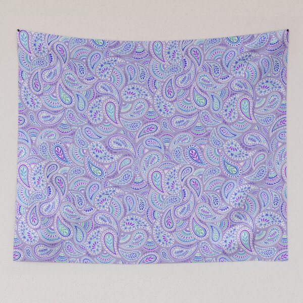 Item preview, Purple Paisley designed and sold by Janet Broxon.