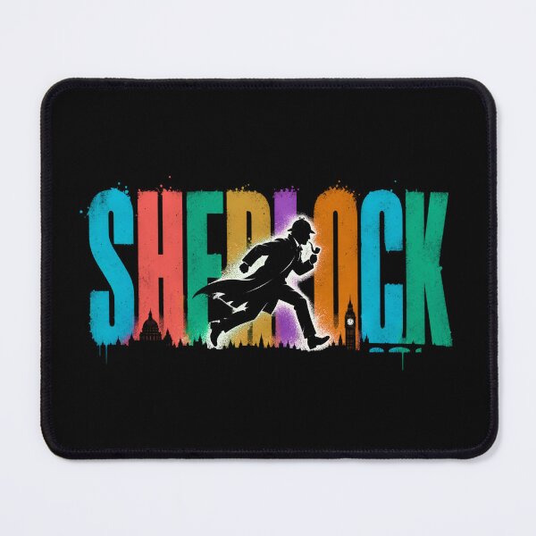 Item preview, Sherlock Holmes – Running Through Rainbow London designed and sold by Fenay Designs.