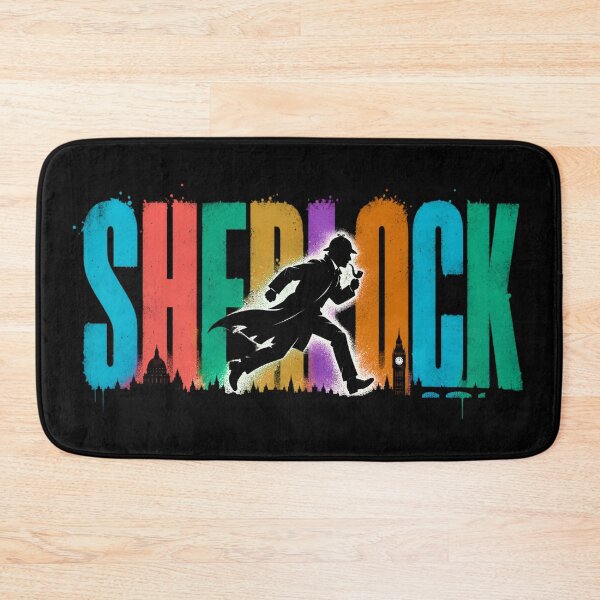 Item preview, Sherlock Holmes – Running Through Rainbow London designed and sold by Fenay Designs.