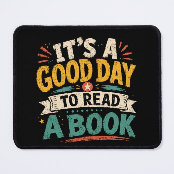 Item preview, It's A Good Day To Read A Book Reader Bookworm Literature Lover designed and sold by RetroMini2026.