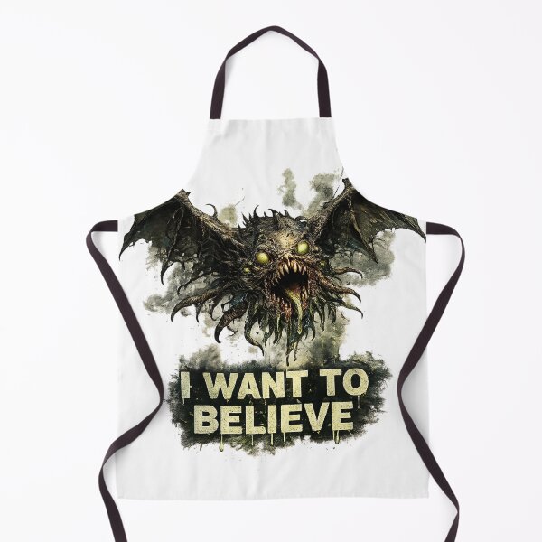 Item preview, I Want to Believe – Cosmic Horror Creature designed and sold by WeirdNightCo.
