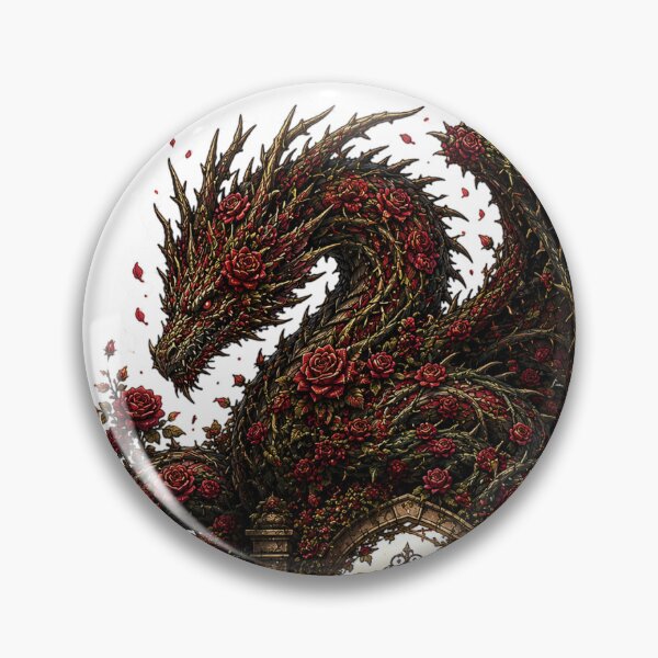 Item preview, Thorn Dragon Hidden Door designed and sold by InkPixell.